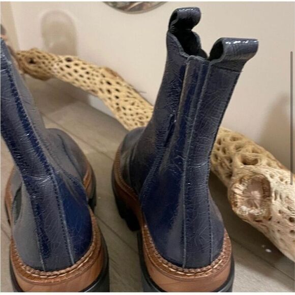 New Free People Vance Double Tab Chelsea Boot Size 39 - Picture 4 of 5